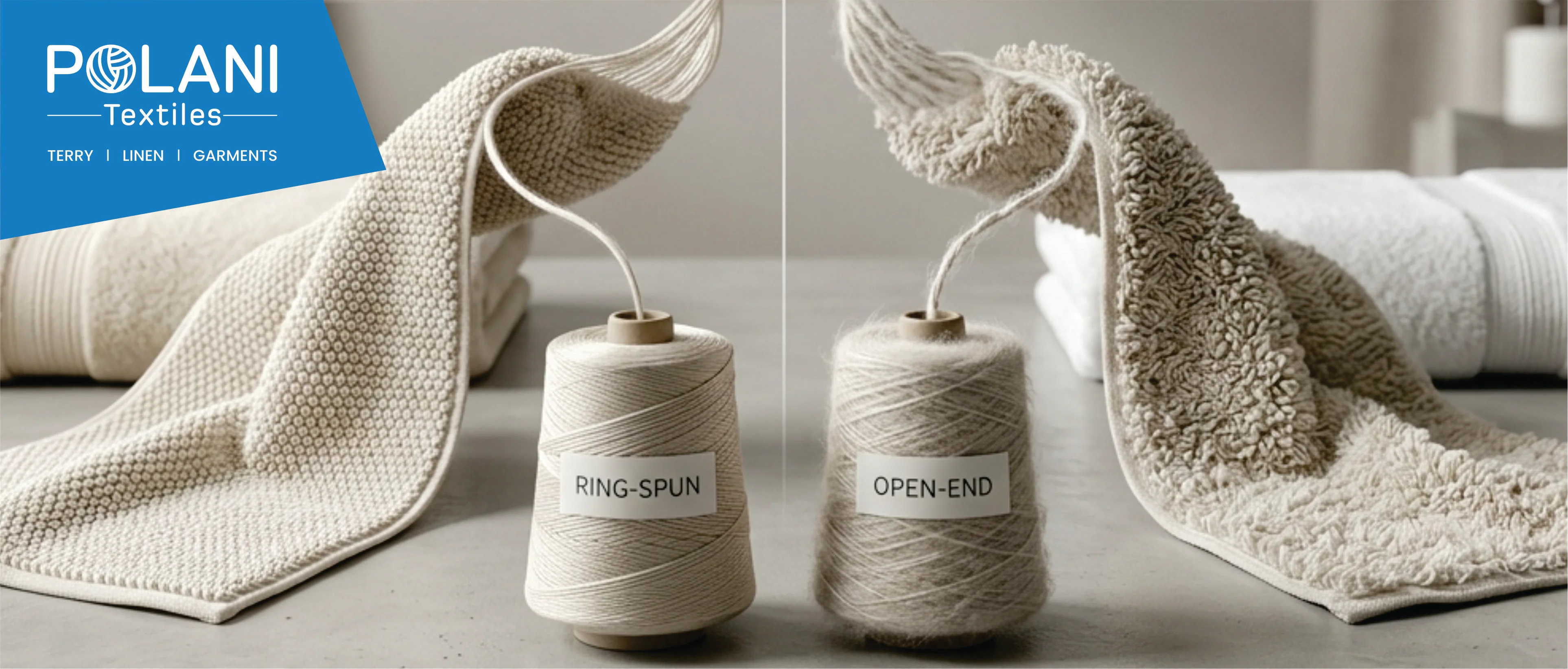 White terry bath mat beside bathtub