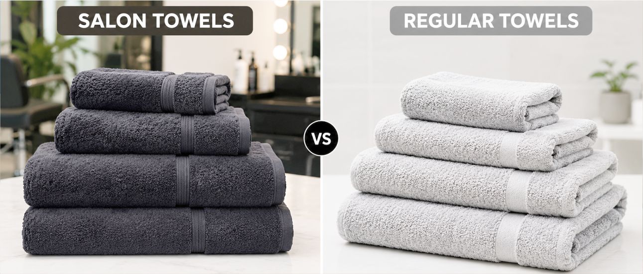 salon towels vs regular towels