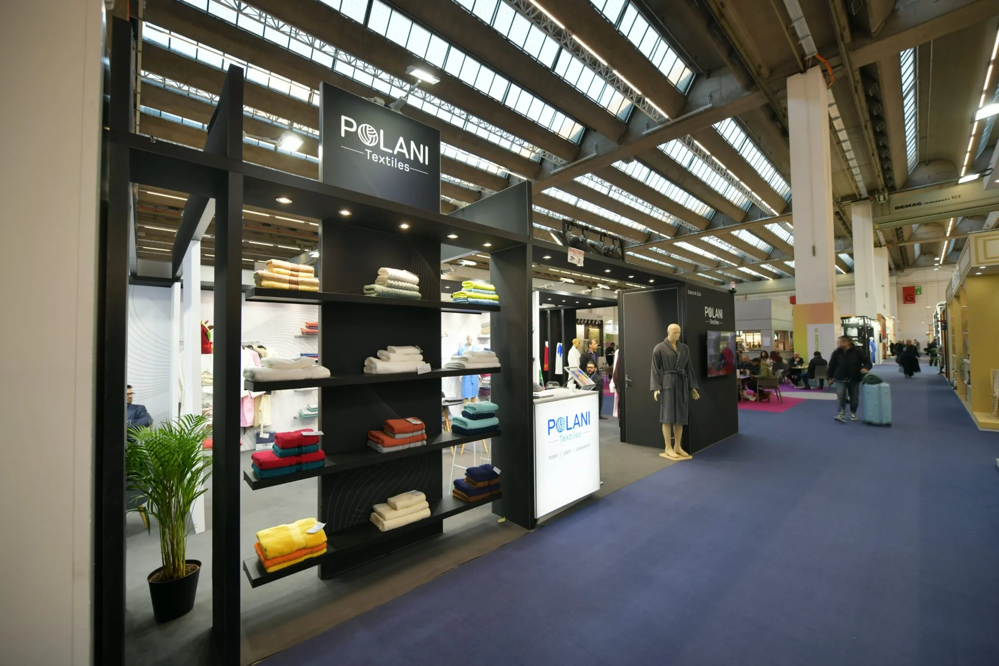 polani textile heimtextil booth