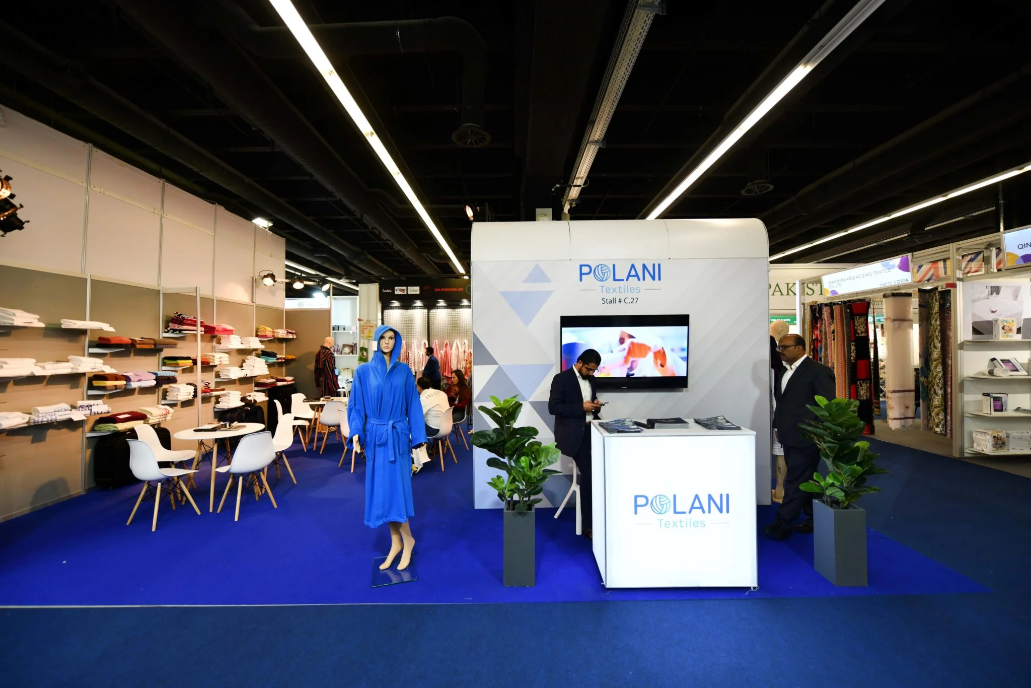 polani textile heimtextil booth products
