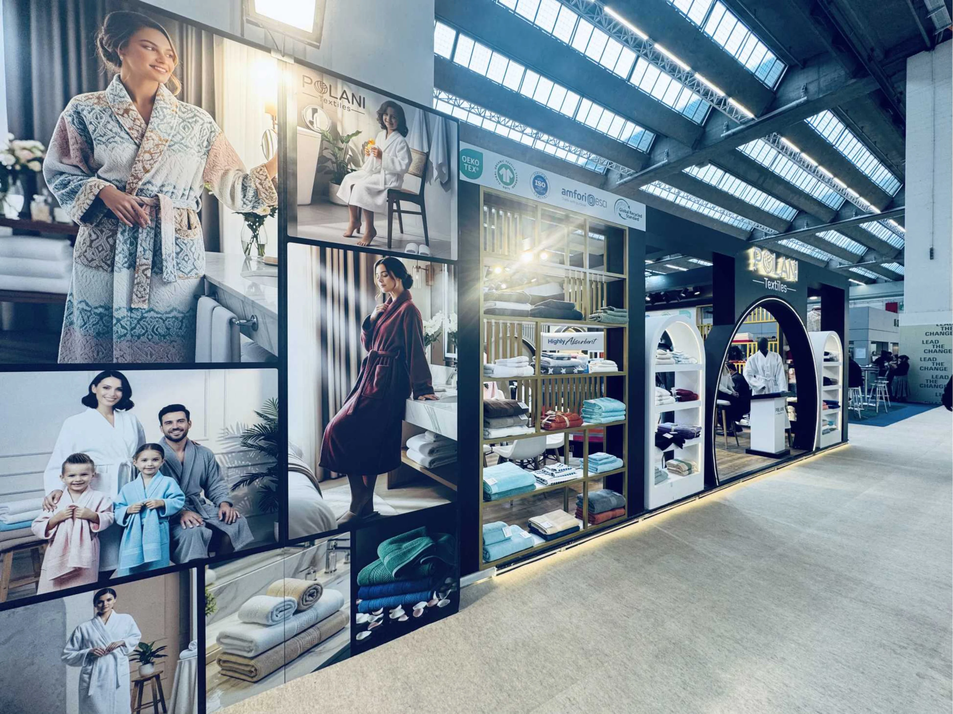 Polani Textiles booth heimtextil 26